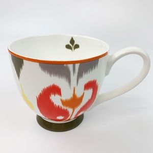 PORTOBELLO Inspire Ikat Coffee Mug Fine Bone China